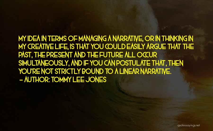 Managing Life Quotes By Tommy Lee Jones