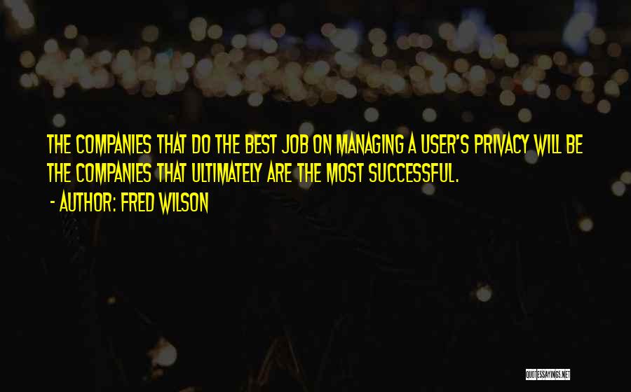 Managing Quotes By Fred Wilson