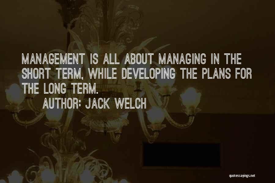Managing Quotes By Jack Welch