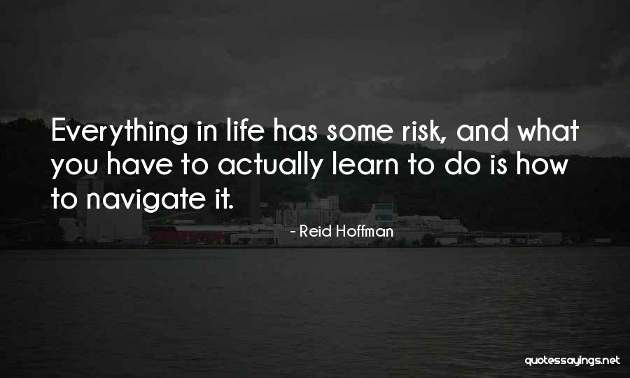 Managing Risk Quotes By Reid Hoffman