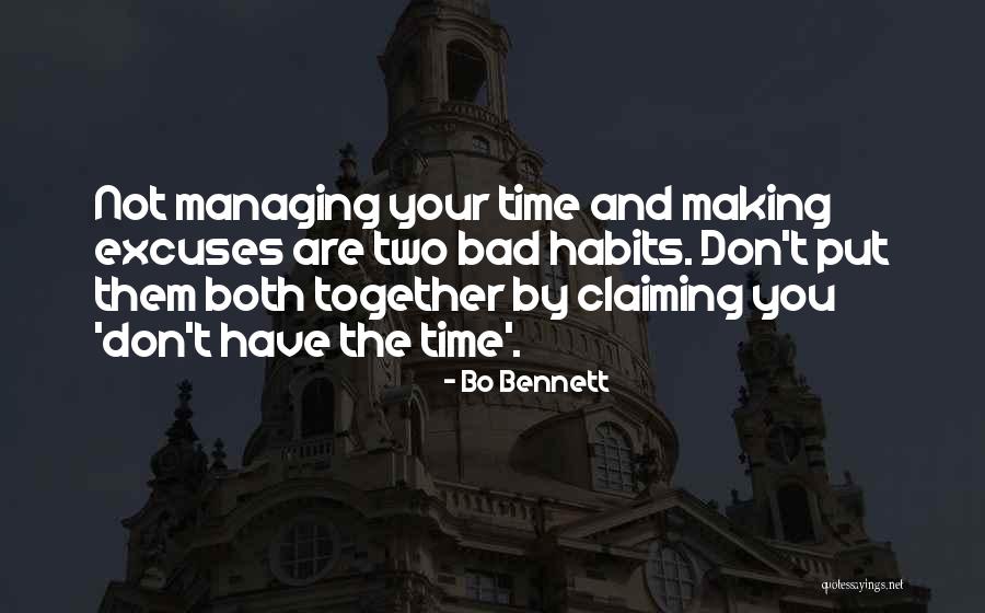 Managing Time Quotes By Bo Bennett Managing Time Quotes By Bo Bennett