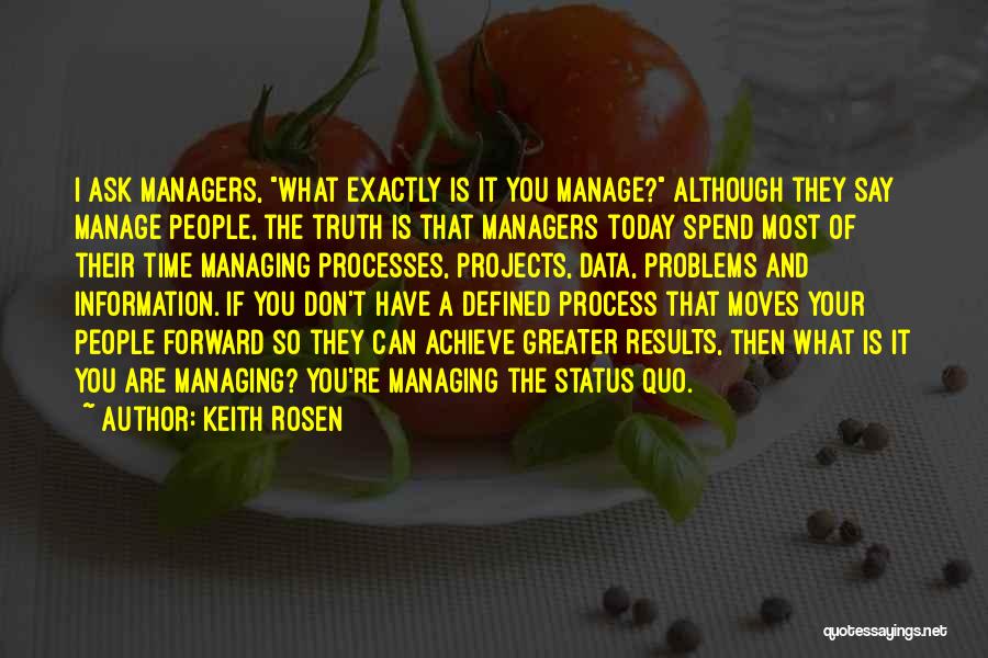 Managing Your Time Quotes By Keith Rosen