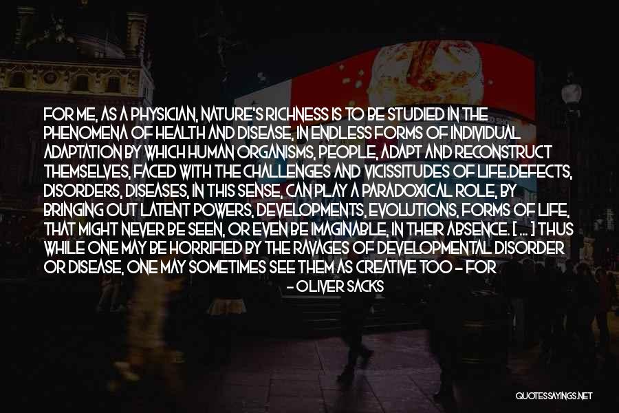 Manatsu Kimura Quotes By Oliver Sacks Manatsu Kimura Quotes By Oliver Sacks