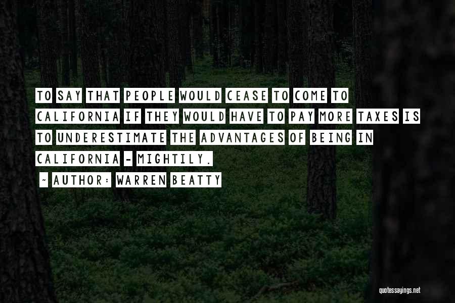 Manbearpig South Quotes By Warren Beatty