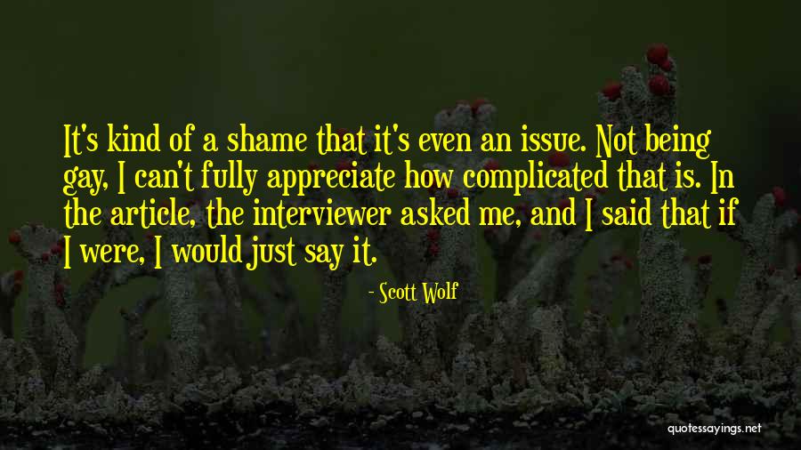 Mancare Quotes By Scott Wolf Mancare Quotes By Scott Wolf
