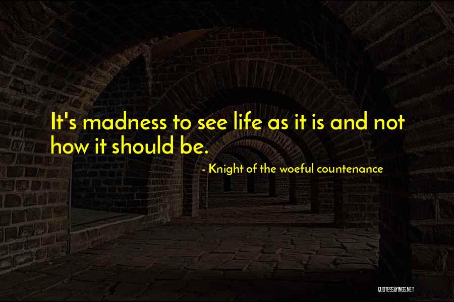 Mancha Quotes By Knight Of The Woeful Countenance