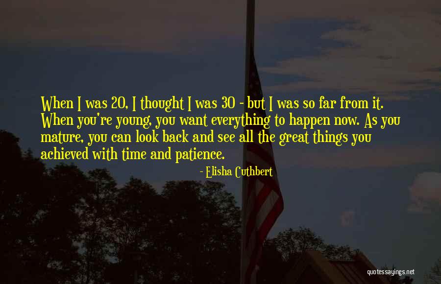 Mancing Mania Quotes By Elisha Cuthbert Mancing Mania Quotes By Elisha Cuthbert