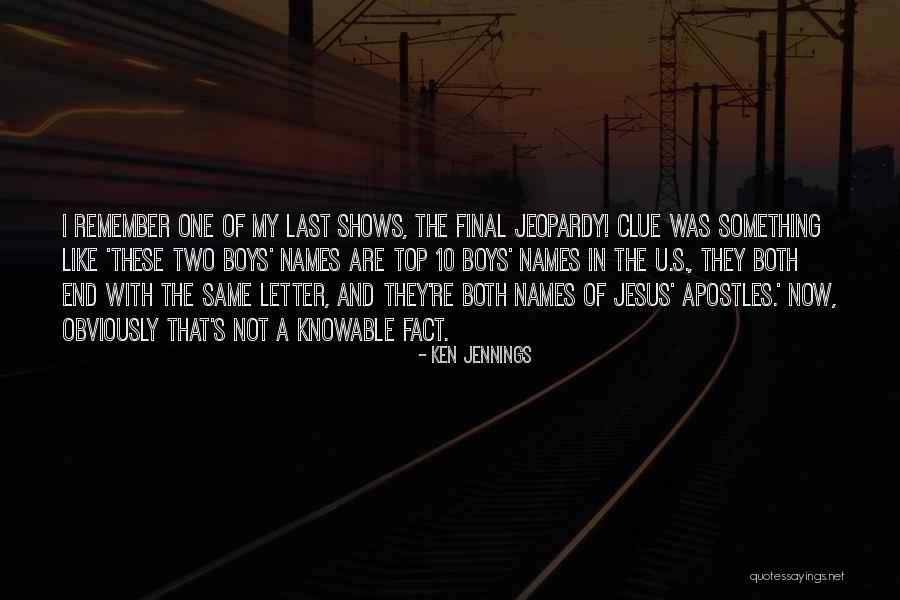 Mancinis St Quotes By Ken Jennings Mancinis St Quotes By Ken Jennings