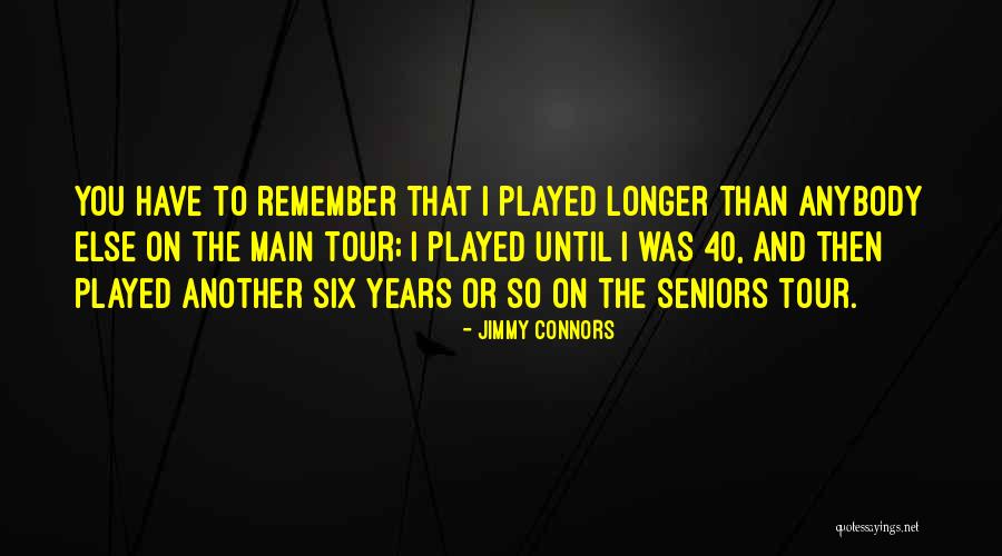 Mandado De Levantamento Quotes By Jimmy Connors Mandado De Levantamento Quotes By Jimmy Connors