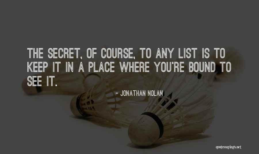 Mandagumas Quotes By Jonathan Nolan Mandagumas Quotes By Jonathan Nolan
