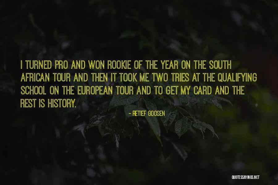 Mandarano Michael Quotes By Retief Goosen Mandarano Michael Quotes By Retief Goosen