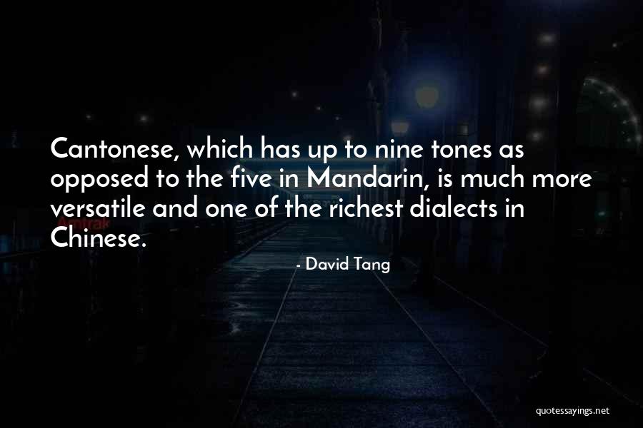 Mandarin Chinese Quotes By David Tang Mandarin Chinese Quotes By David Tang
