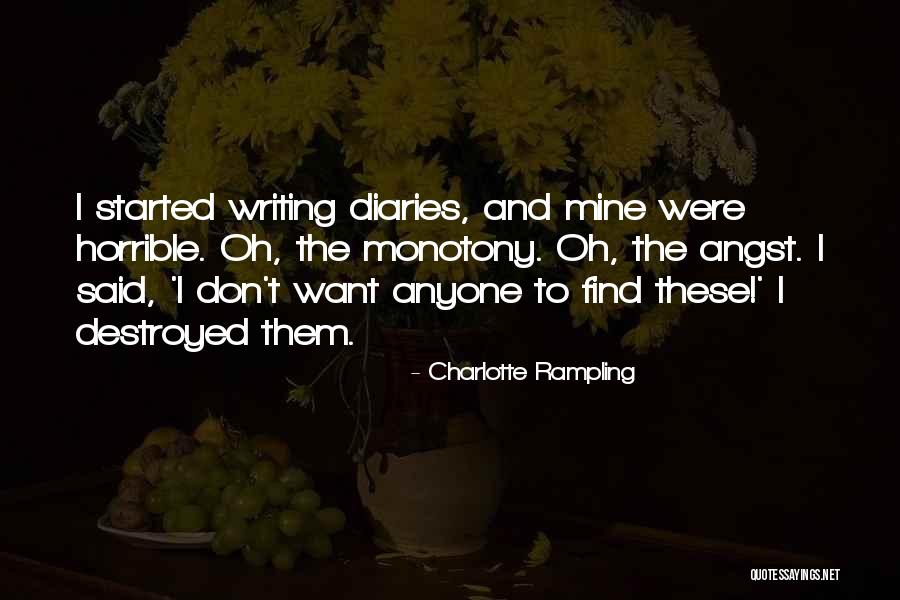 Mandarini Movie Quotes By Charlotte Rampling Mandarini Movie Quotes By Charlotte Rampling