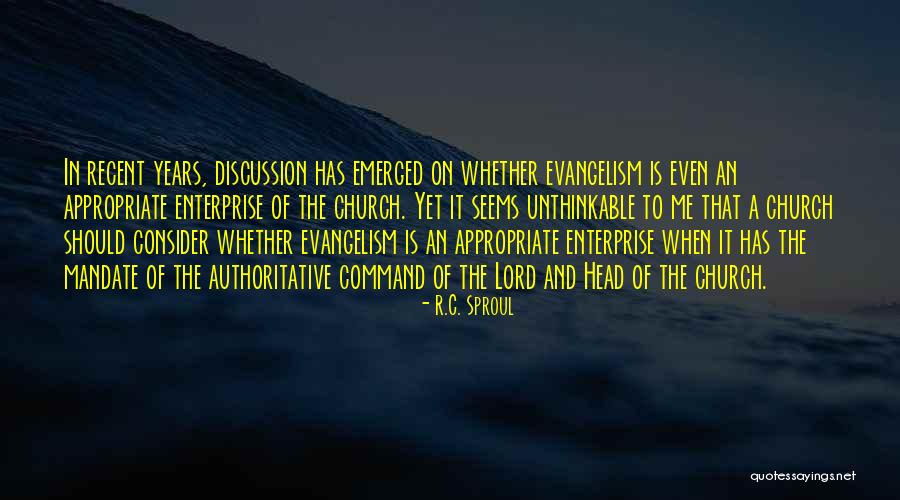 Mandate At Church Quotes By R.C. Sproul Mandate At Church Quotes By R.C. Sproul