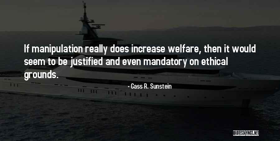 Mandatory Quotes By Cass R. Sunstein