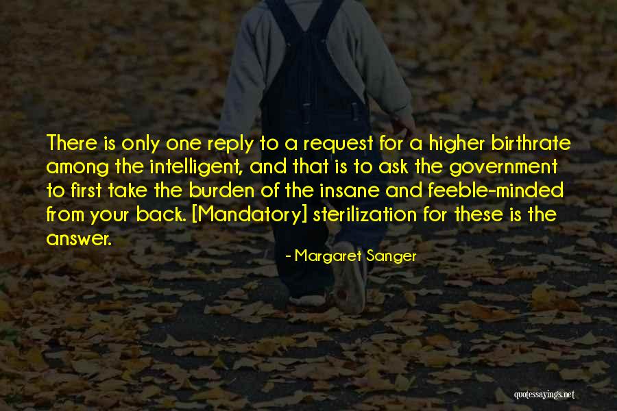 Mandatory Quotes By Margaret Sanger