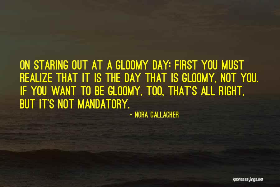 Mandatory Quotes By Nora Gallagher