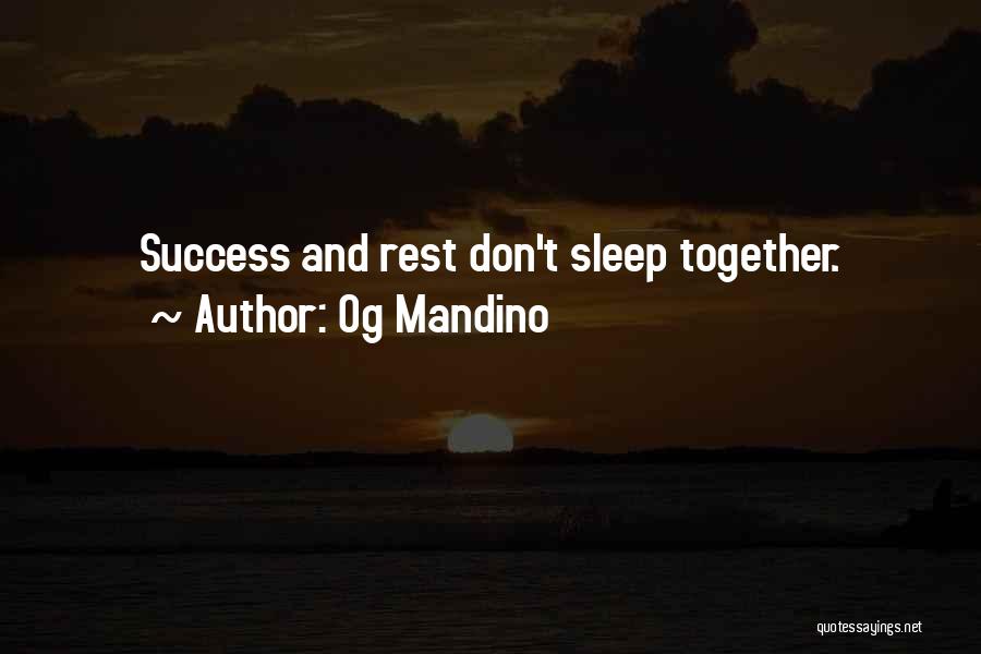 Mandino Quotes By Og Mandino