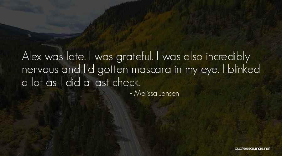 Mandy Milkovich Quotes By Melissa Jensen Mandy Milkovich Quotes By Melissa Jensen