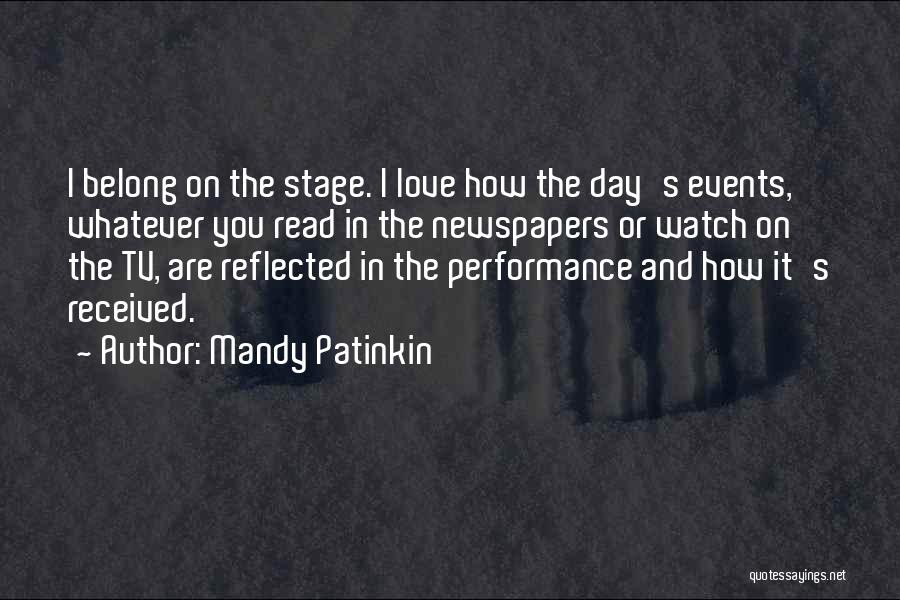 Mandy Patinkin Quotes 1131622