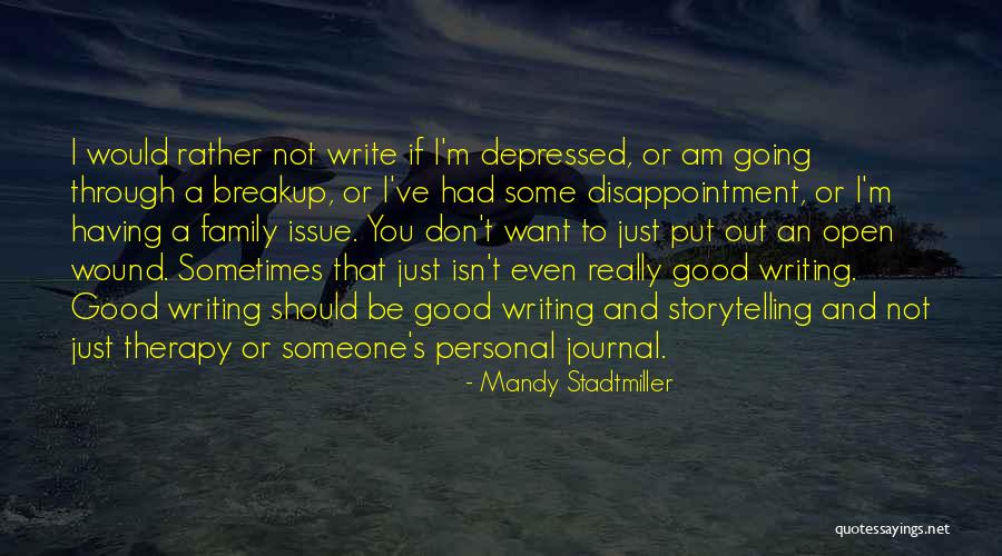 Mandy Stadtmiller Quotes 2263834 Mandy Stadtmiller Quotes 2263834