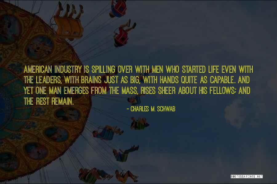 Manenti Supermercados Quotes By Charles M. Schwab Manenti Supermercados Quotes By Charles M. Schwab