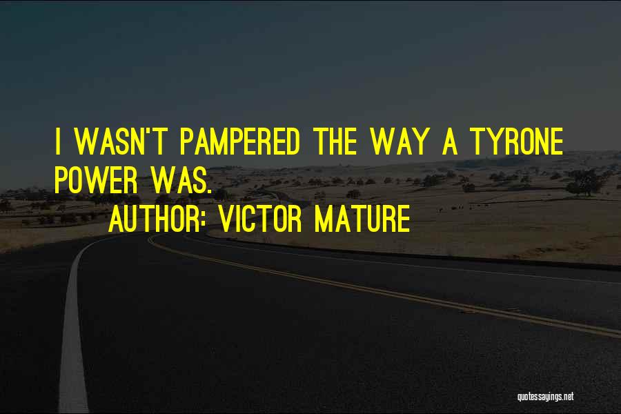 Manesis Transportation Quotes By Victor Mature