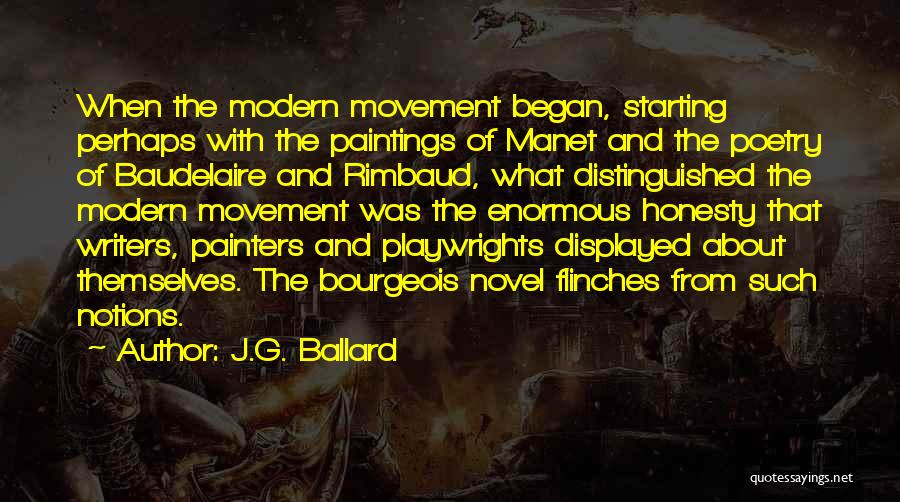 Manet Quotes By J.G. Ballard