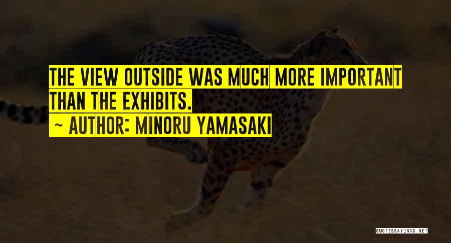 Manetta Detroit Quotes By Minoru Yamasaki