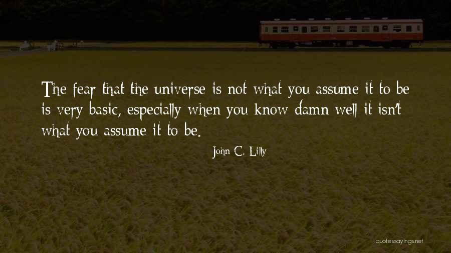 Manfredy Solis Quotes By John C. Lilly Manfredy Solis Quotes By John C. Lilly