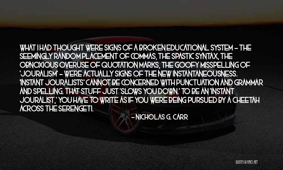 Manfroid Quotes By Nicholas G. Carr Manfroid Quotes By Nicholas G. Carr