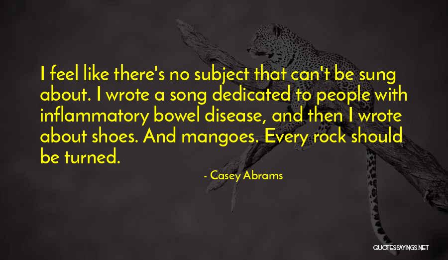 Mangoes Quotes By Casey Abrams