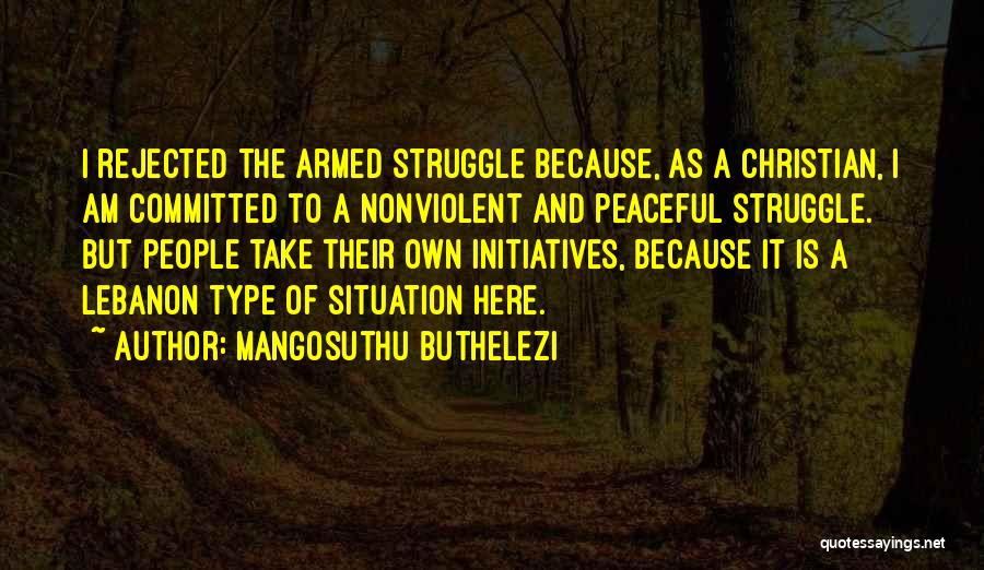 Mangosuthu Buthelezi Quotes 164343