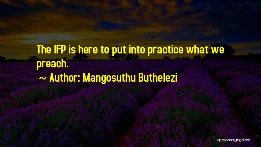 Mangosuthu Buthelezi Quotes 178037