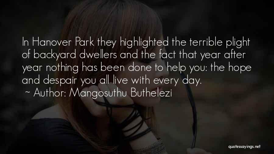 Mangosuthu Buthelezi Quotes 483576