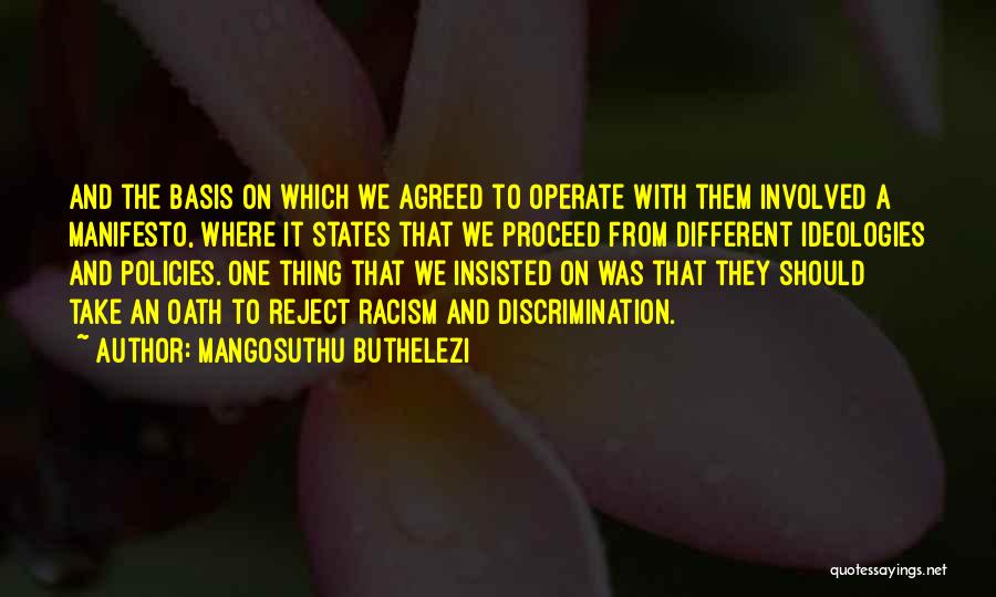 Mangosuthu Buthelezi Quotes 593323