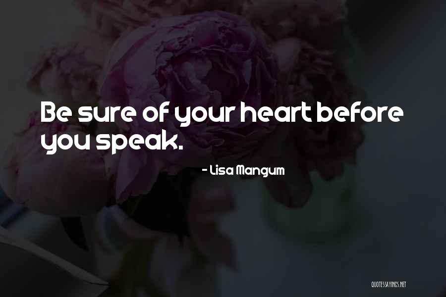 Mangum Quotes By Lisa Mangum