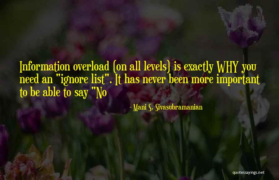 Mani S. Sivasubramanian Quotes 1342867 Mani S. Sivasubramanian Quotes 1342867