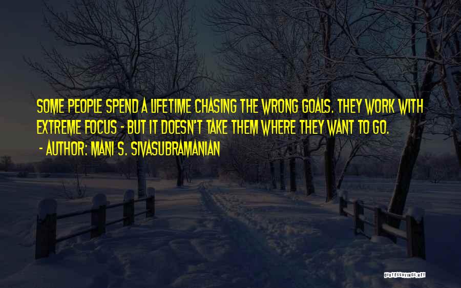 Mani S. Sivasubramanian Quotes 2056697