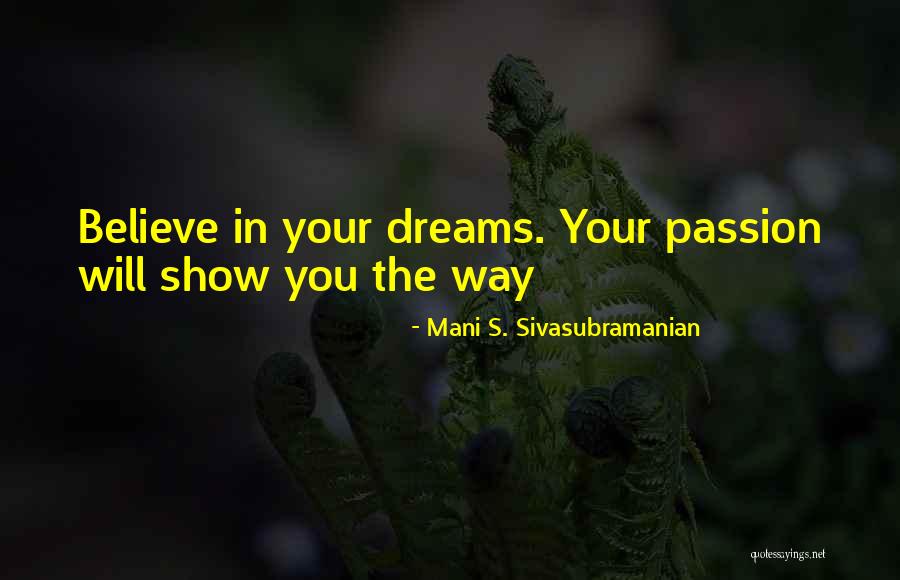 Mani S. Sivasubramanian Quotes 401121