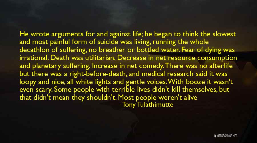 Mania And Depression Quotes By Tony Tulathimutte