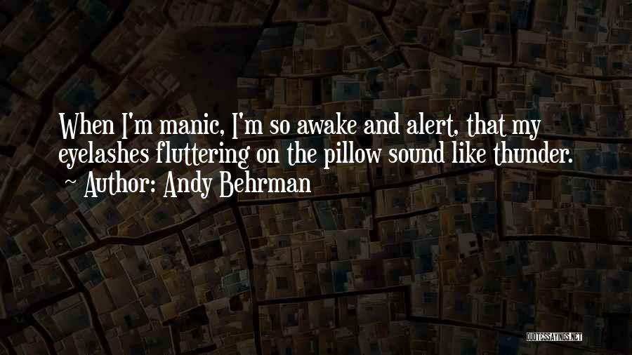 Manic Quotes By Andy Behrman