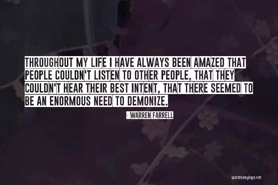 Manicia Quotes By Warren Farrell Manicia Quotes By Warren Farrell
