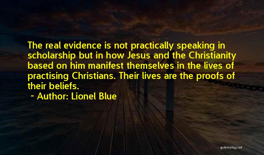 Manifest Quotes By Lionel Blue