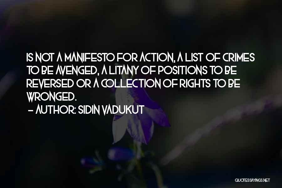 Manifesto Quotes By Sidin Vadukut