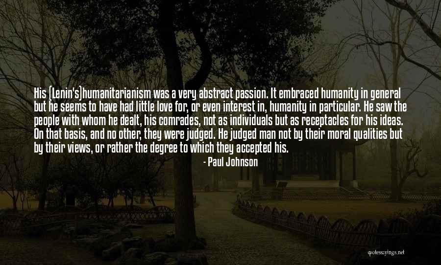 Manipulation And Love Quotes By Paul Johnson Manipulation And Love Quotes By Paul Johnson