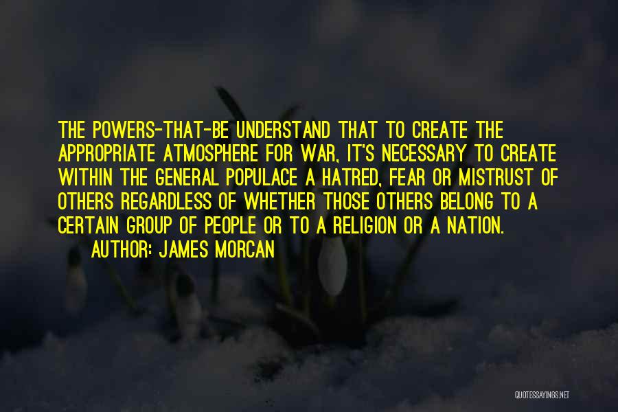 Manipulation Of Others Quotes By James Morcan