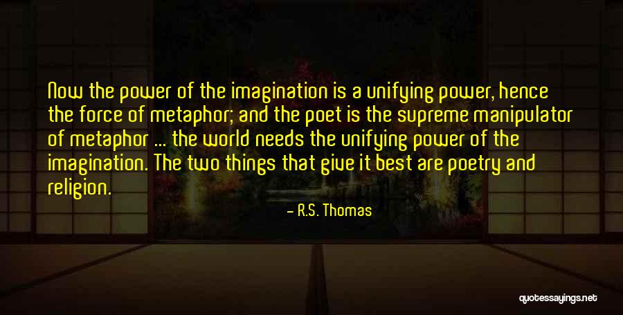 Manipulator Quotes By R.S. Thomas