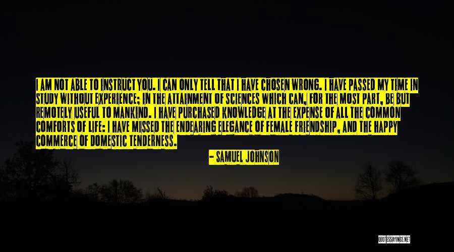 Mankind And Friendship Quotes By Samuel Johnson Mankind And Friendship Quotes By Samuel Johnson