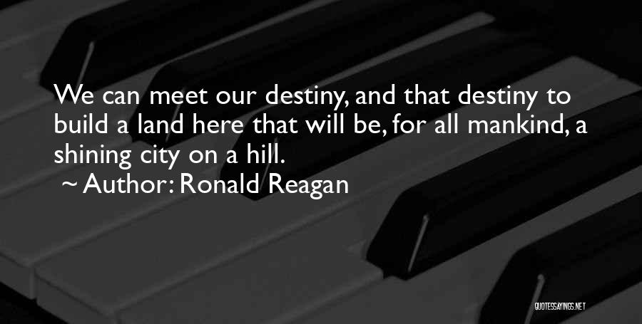 Mankind And War Quotes By Ronald Reagan